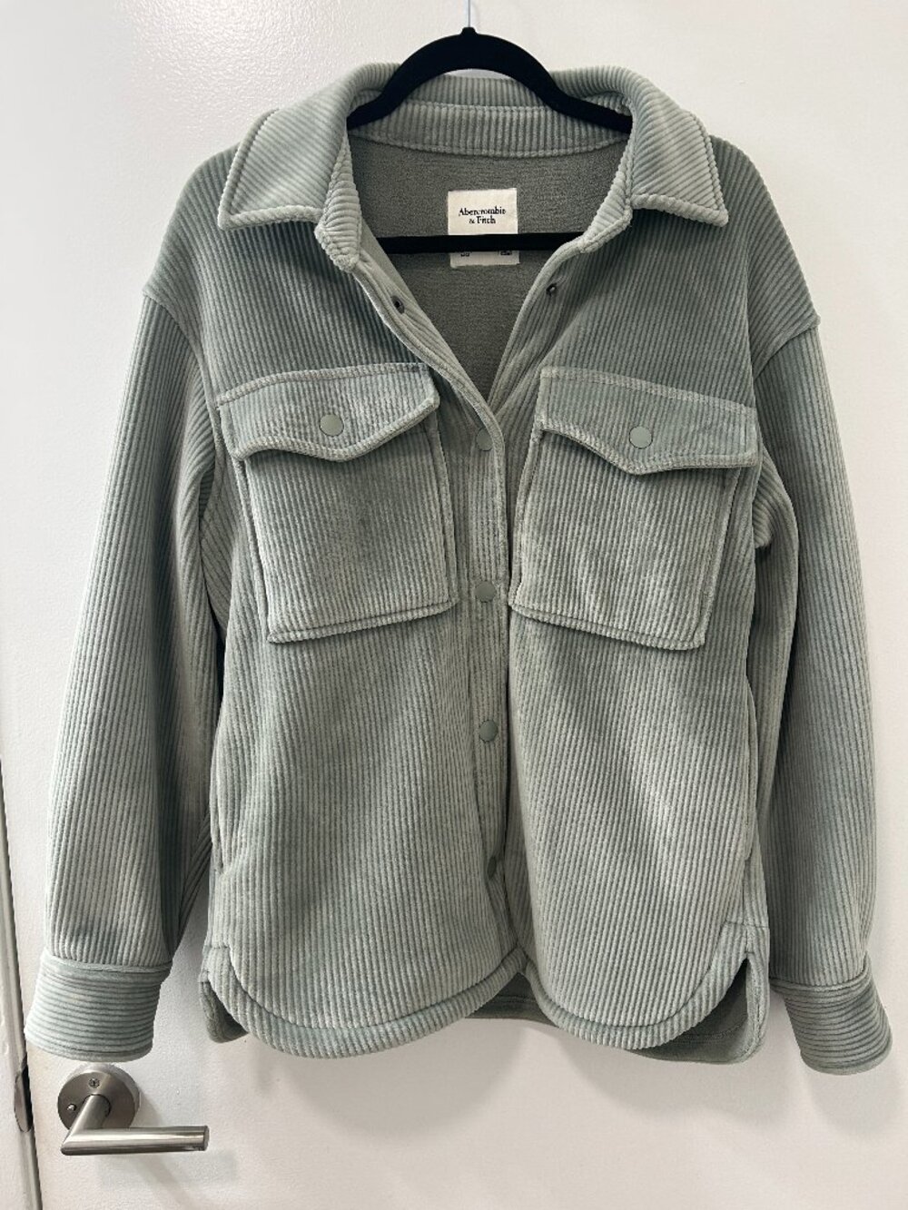 Abercrombie Soft Corduroy Shirt Jacket